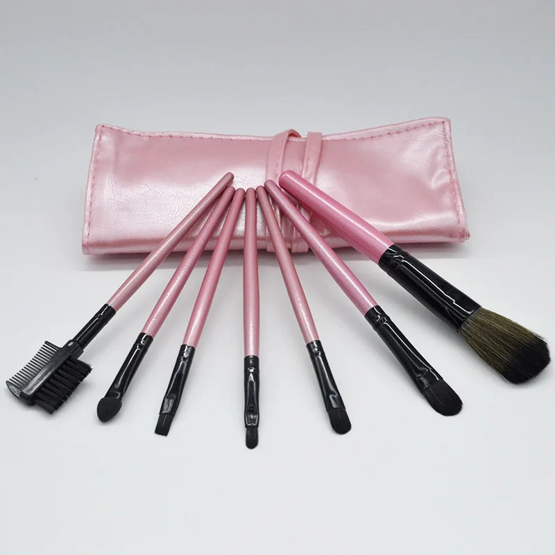 
Wholesale pink taklon luxury private label vegan brushes makeup brush set 