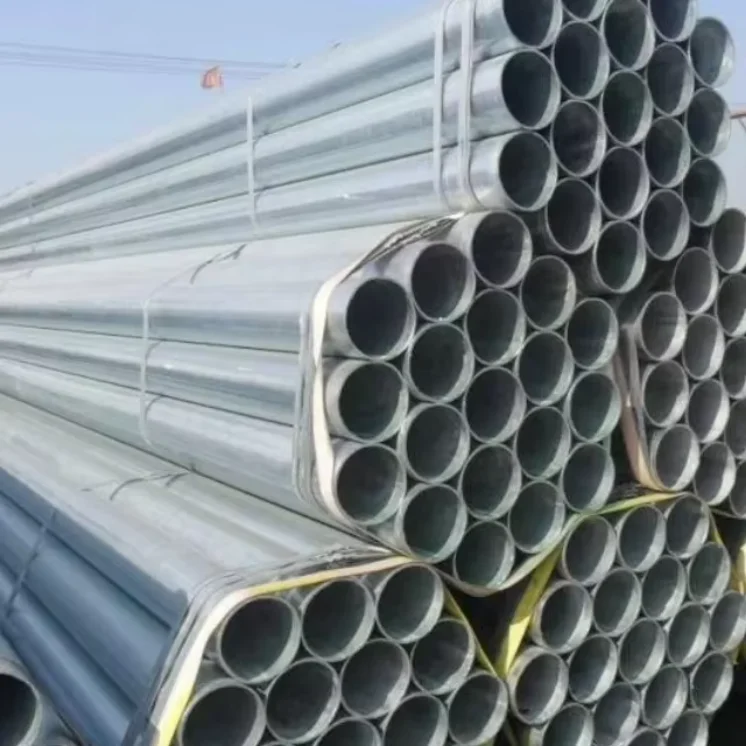 First Steel Welded Hot Dip Galvanized Steel Pipes Gi Round Iron Pipe Steel Pipe