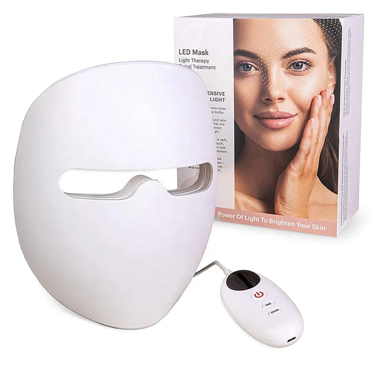 

KC certified battery Korea hot selling LED mask Facial Skin care 3 colors mask led face mask