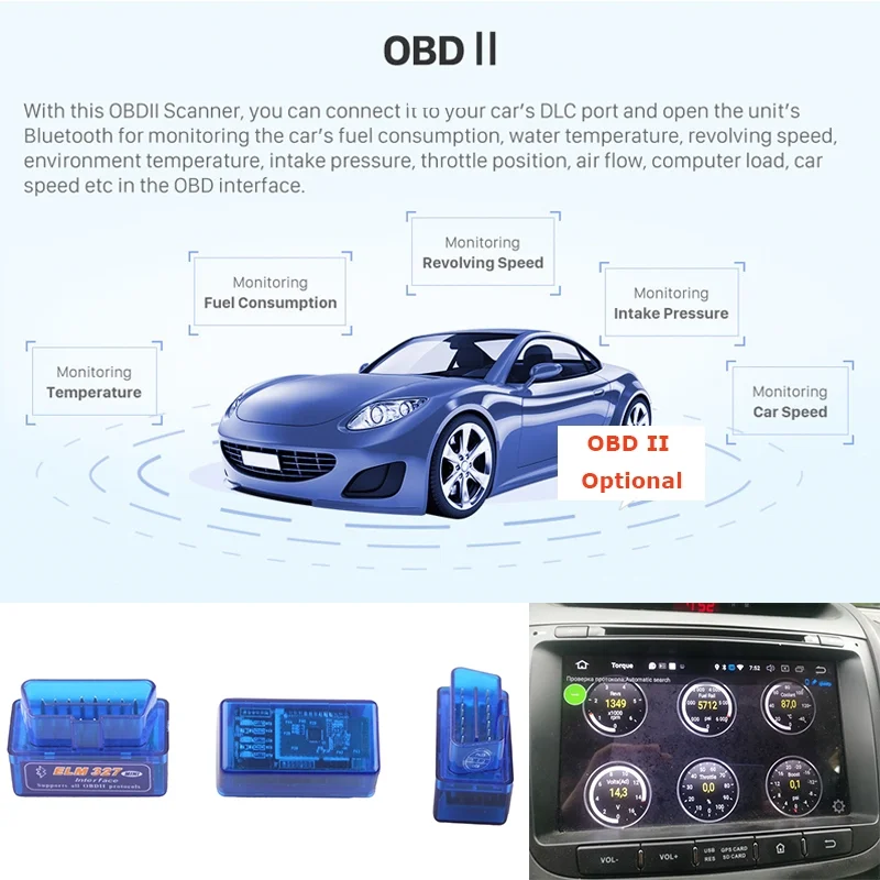  car navigation Stereo receiver android for VW Golf 7 features