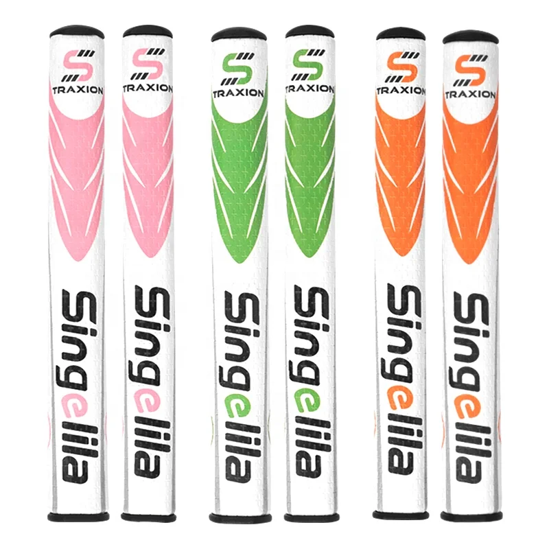 

Factory Price OEM Golf Grips Wholesale New Design Non slip Golf Club Grip Multi-color PU Leather Golf Putter Grips