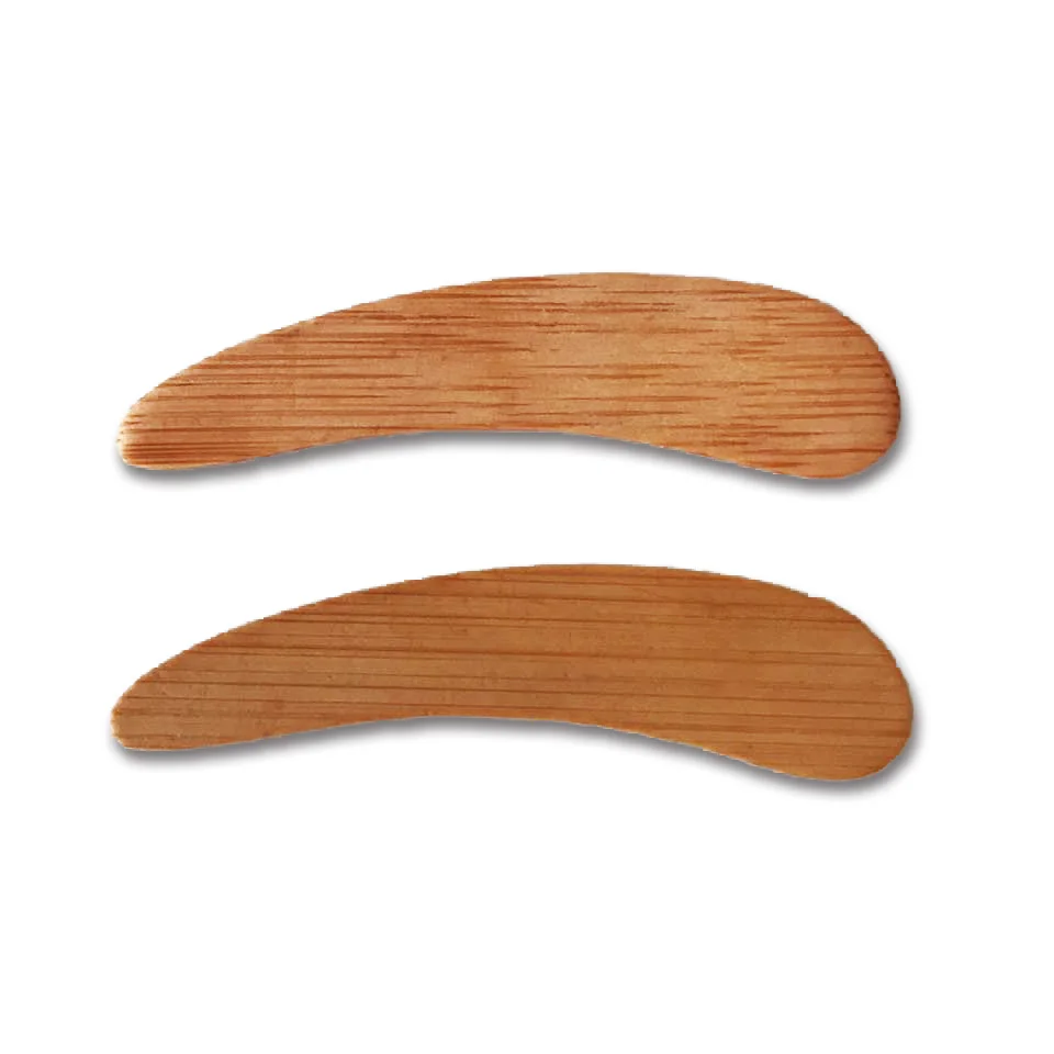 

Eco bamboo disposable face cosmetic Spatula 100pcs/bag