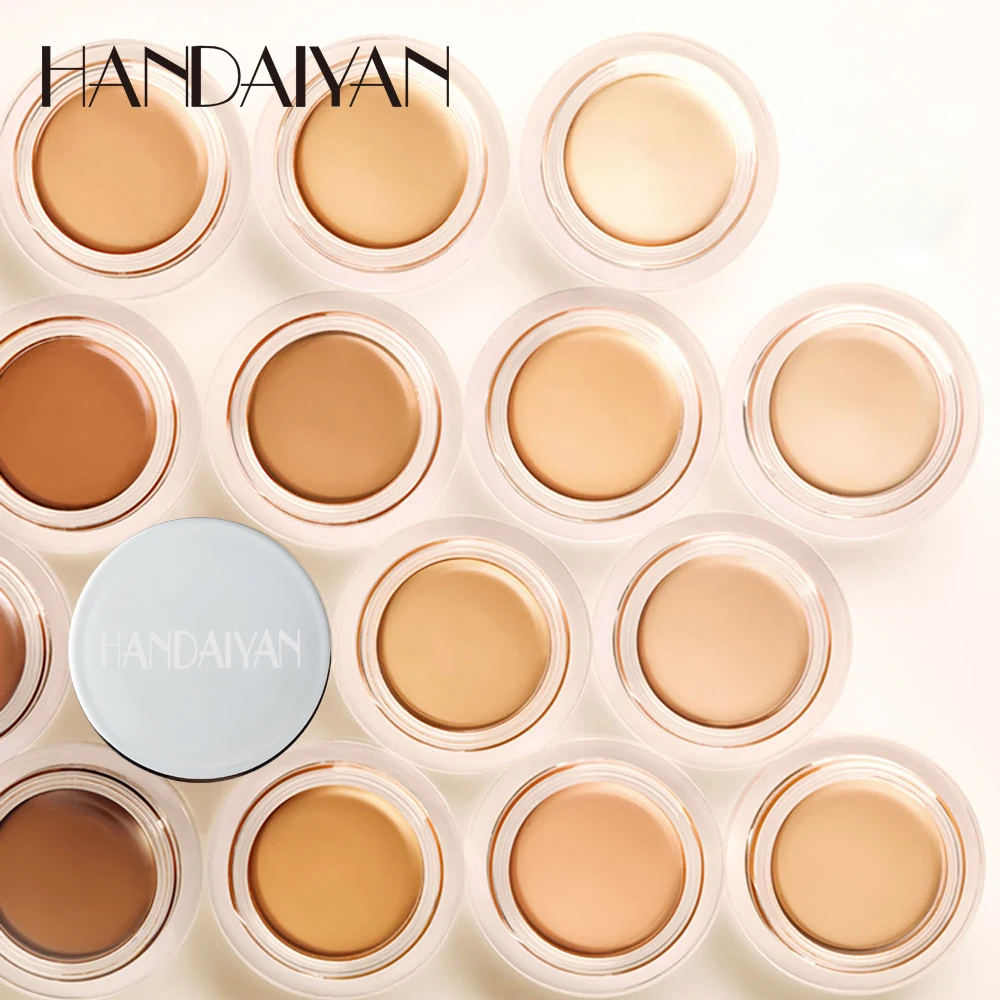 

Hot sale Makeup waterproof full coverage Concealer can be customized cosmetic waterproof full coverage single vegan concealer, 8colors