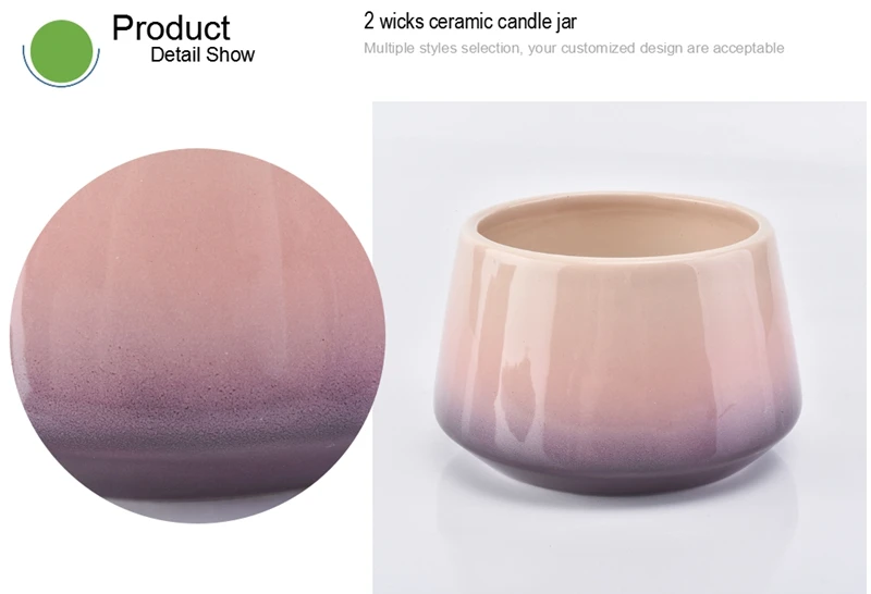 ceramic candle jars