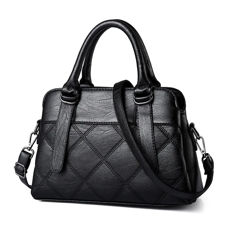 

New Messenger Bag Middle-Aged Mommy Bag Large Capacity Atmospheric Shoulder Fashion Big Bag Single Shoulder