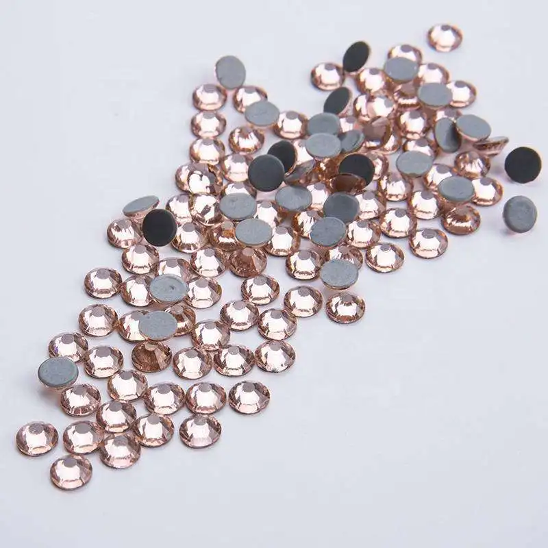 

Honor of crystal SS16 Bling Champagne Color Bright Hotfix Rhinestones Flat Back Rhinestones For Clothes