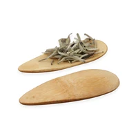 

Fancy Eco-Friendly Natural Engrave LOGO Mini Bamboo Tea Scoop Spoon