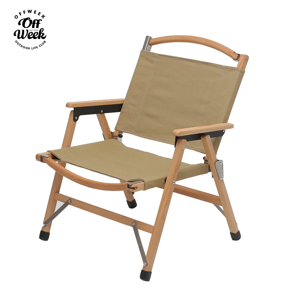 
outdoor portable camping combined canvas wooden leisure lawn kermit chair 
