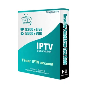 Dragon IPTV Subscription 9000+ LIVE Channels & 5000+ VOD
