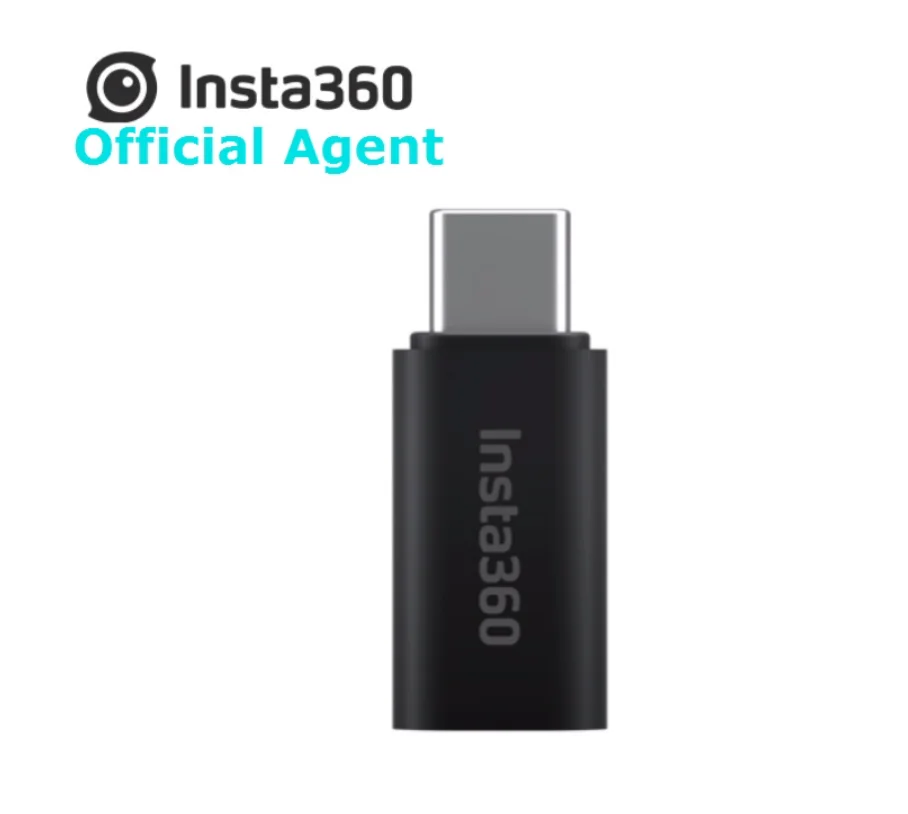 Original Insta360 ONE R Mic Adapter//Accessory For Insta 360 ONE R Microphone Adapter