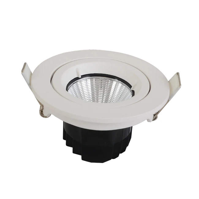 Residential led downlight IP21 ceiling light household rotatable spotlight