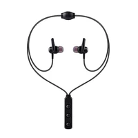 

Metal Magnetic Neck Hanging Wireless oem neckband bluetooth earphone for running