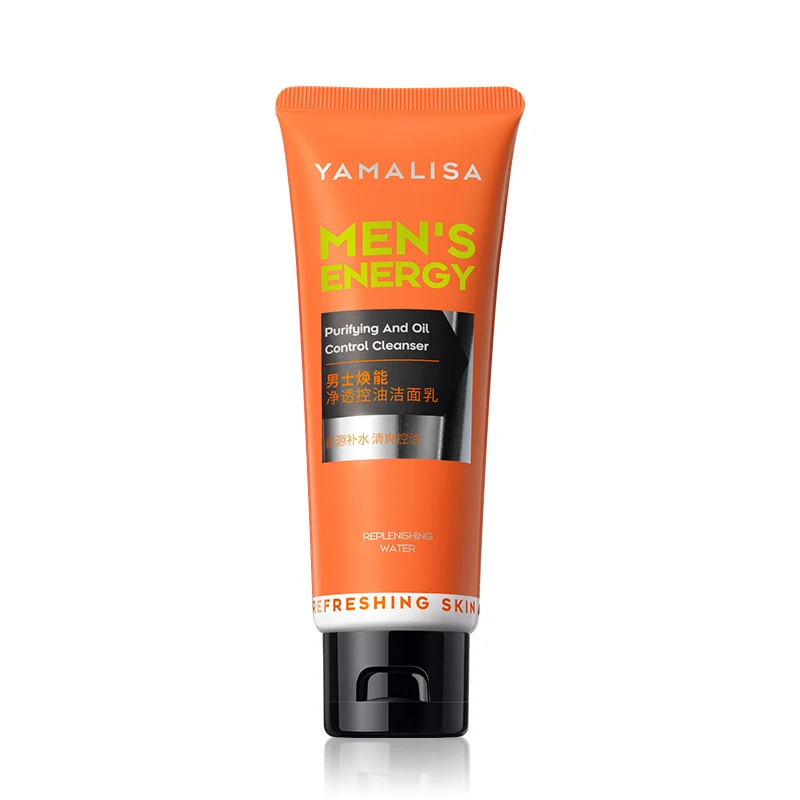 

YMLS Men's Face Wash Organic Volcanic Mud Oil-ctrol Anti-acne Face Wash For Men