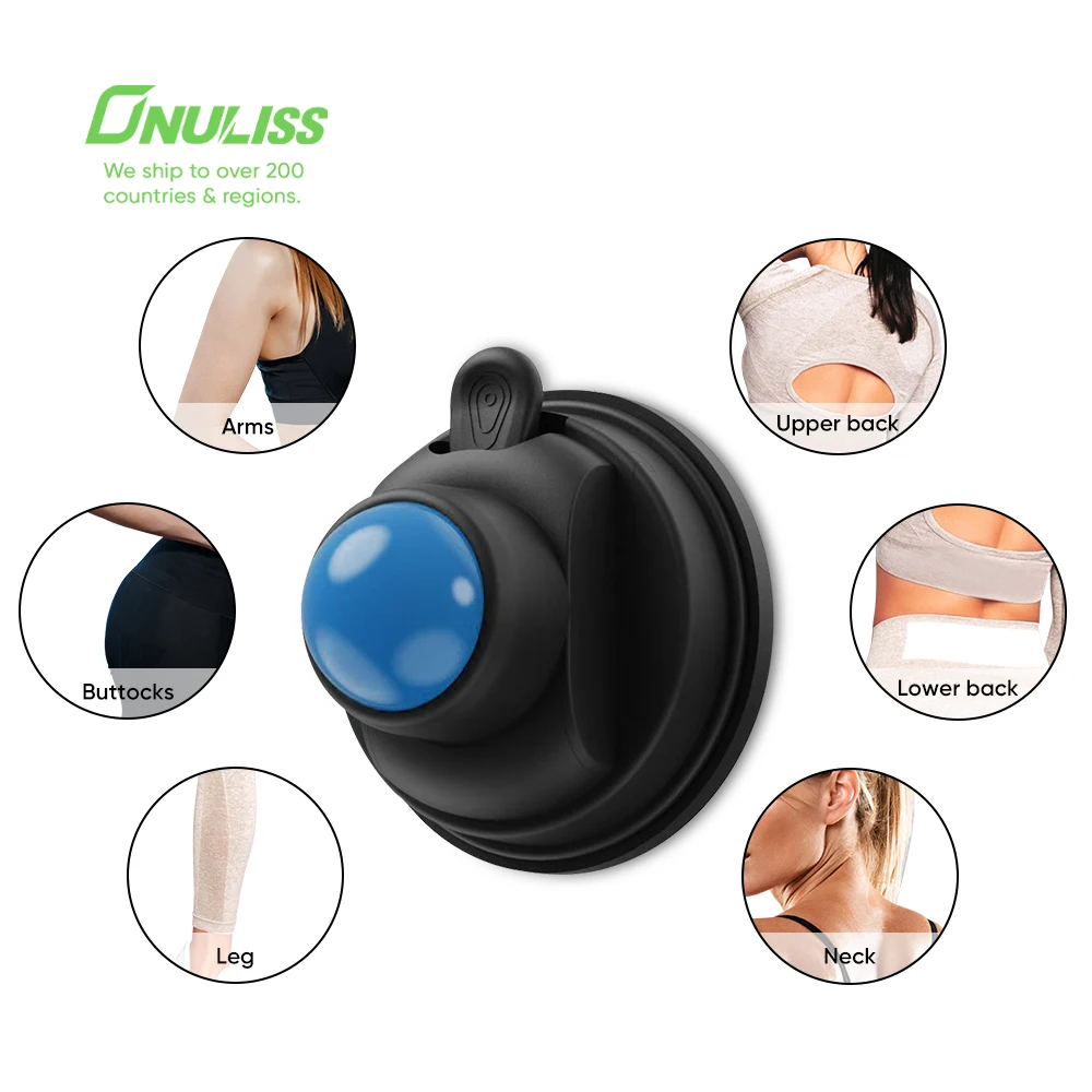 

Deep Tissue Trigger Point Muscle Knots Self Massage Tool Mountable Muscle Massage Ball