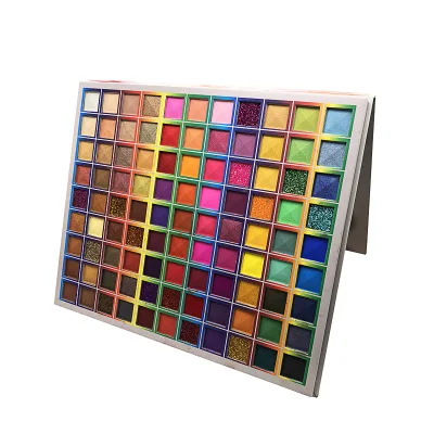 

99-color eyeshadow pearlescent matte glitter powder sequins easy to color stage makeup artist special eye shadow palette