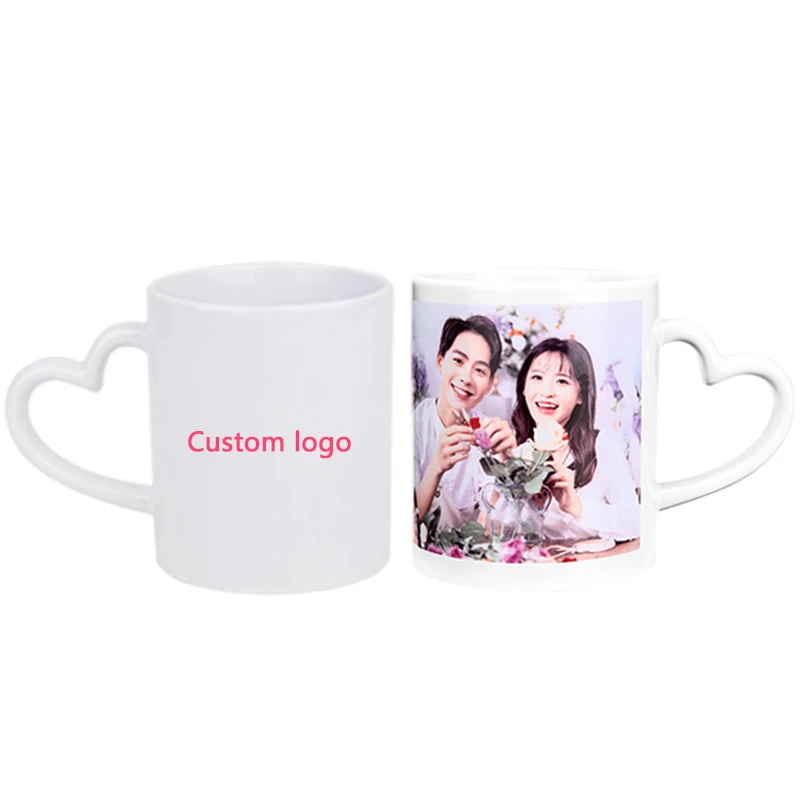 

11oz cup manufacturer custom logo wholesale white porcelain sublimation coffee ceramic mug