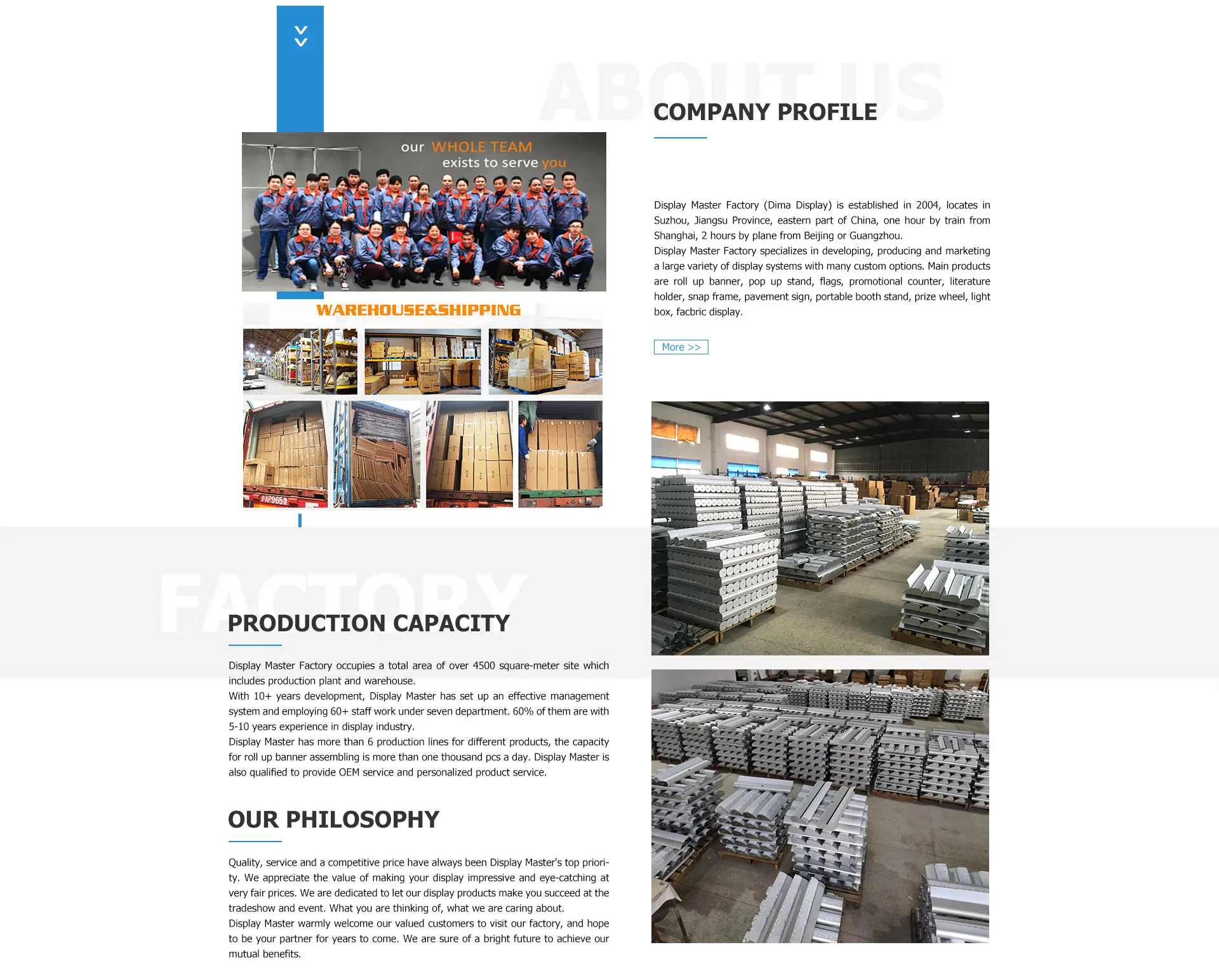 Suzhou Display Master Exhibition Equipment Factory Banner Stand