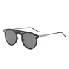 Private label fashion sun glasses cat.3 uv400 blocking metal frame sunglasses