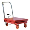 china 2 ton mechanism design hydraulic drive motor scissor lift cart