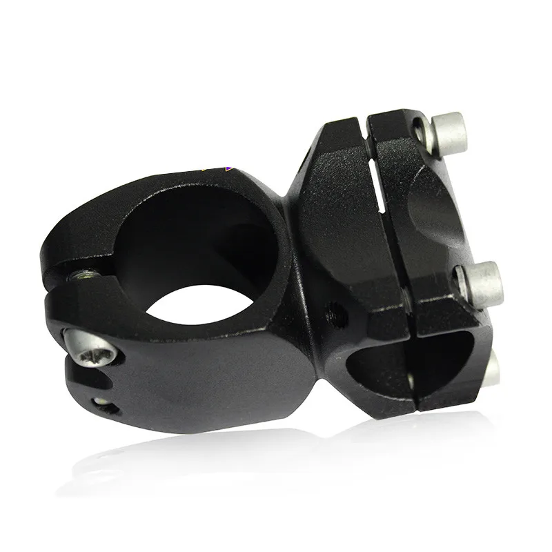 

CNC forging of 25.4/31.8mm bicycle riser with aluminum alloy folding handle, Black