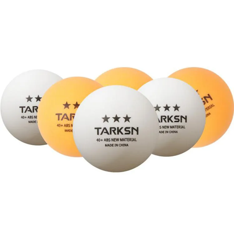 

Low MOQ New Material ABS 40mm+ Table Tennis Ball 3 Star Ittf Custom