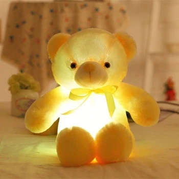 
50cm Light Up Giant Buy Teddy Bear Stuffed Teddy LED Toys Wholesale Musical peluches oso de peluche Teddy Bear 