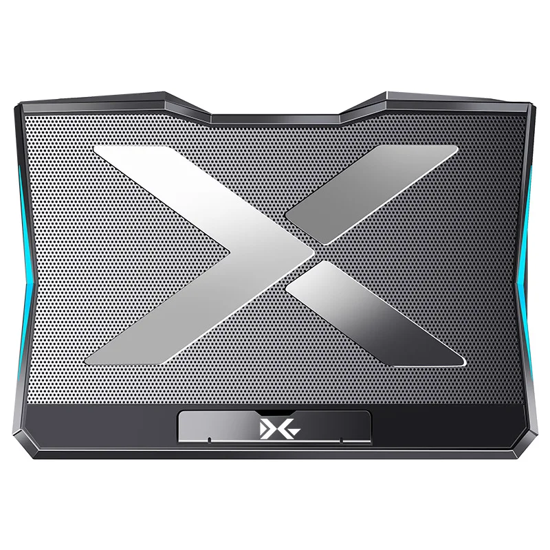 

New notebook computer radiator exhaust fan air-cooled bracket game book lifting and water cooling base, Black