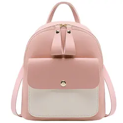 Hot-sale mini Backpack Women leather Shoulder Bag 