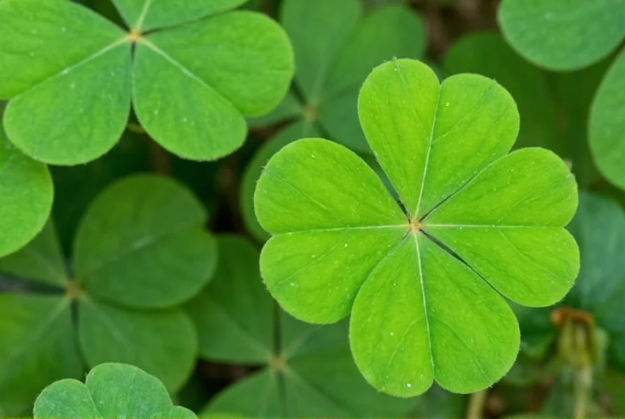 Vierblättriges Kleeblatt: Umriss, Bedeutung & Anwendung