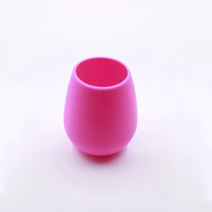 Cool Thin Custom Silicone Wine Glass For Drinking