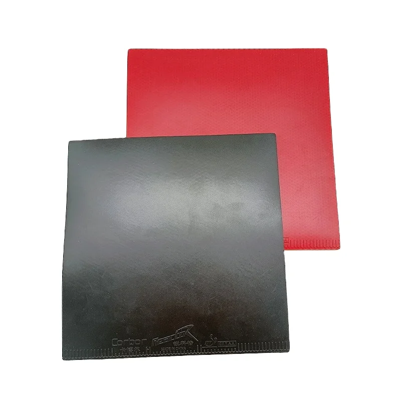 Best Quality ITTF Certified Table Tennis Rubber One Red and One Black at Wholesale Price