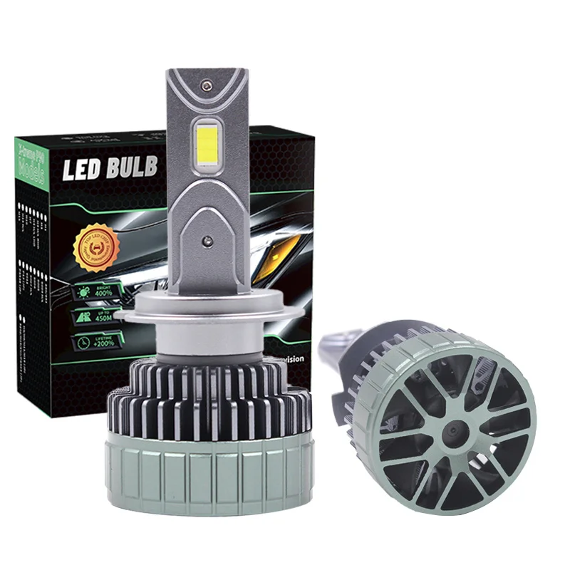 

6000K 4300K K14 H1 H11 9005 9006 9012 car led fog driving lights bulbs headlamp K14 50000LM 260W LED H4 H7 LED headlights