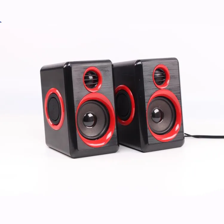 Wholesale PC Wired USB 2.0 & 3.5mm Interface Home Theatre Speaker System for amazon supplier - ANKUX.COM