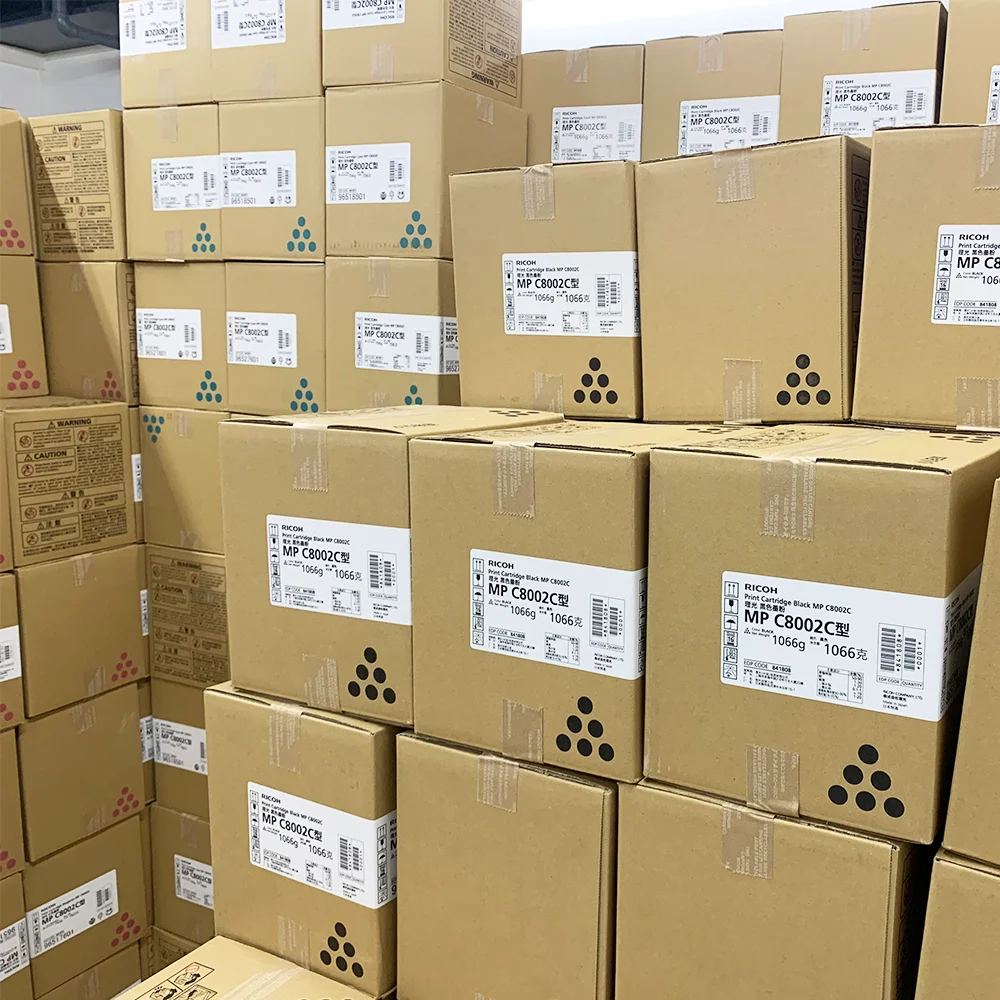 Original Refilled Ricoh C8002 C6502 Toner Cartridge For Ricoh Mpc8002