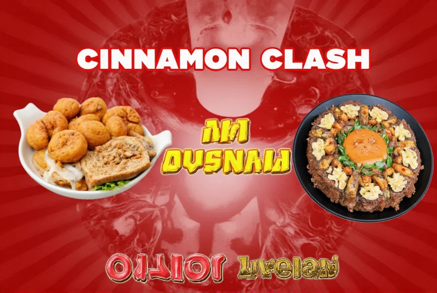 A selection of dishes using both Saigon and Ceylon cinnamon