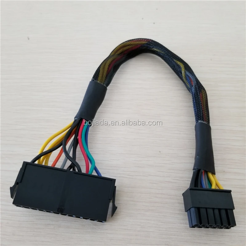 30cm Atx Psu 24-pin To 12-pin Mainboard Power Supply Adapter Connector