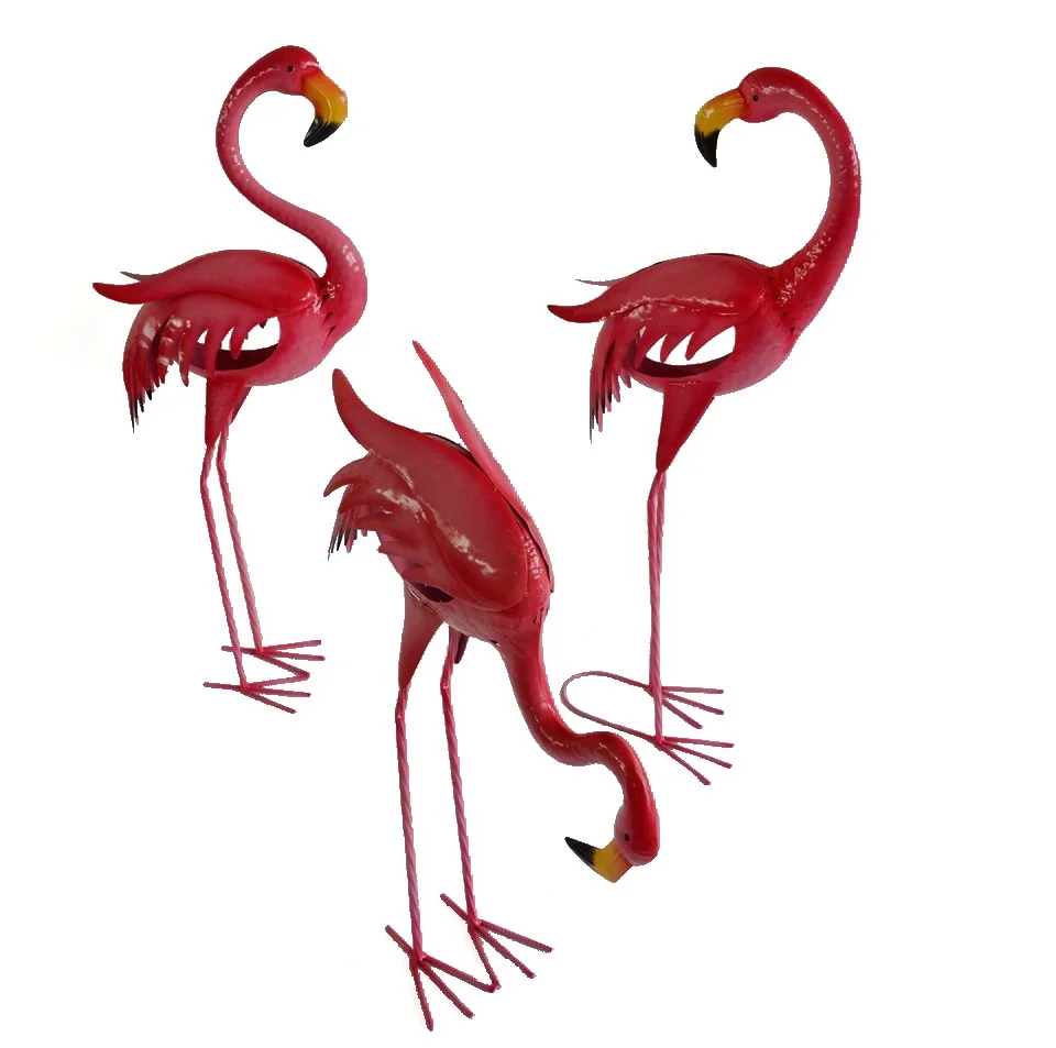 Lawn Ornaments Metal Outdoor Flamingo Statue - Buy Flamingo Statue