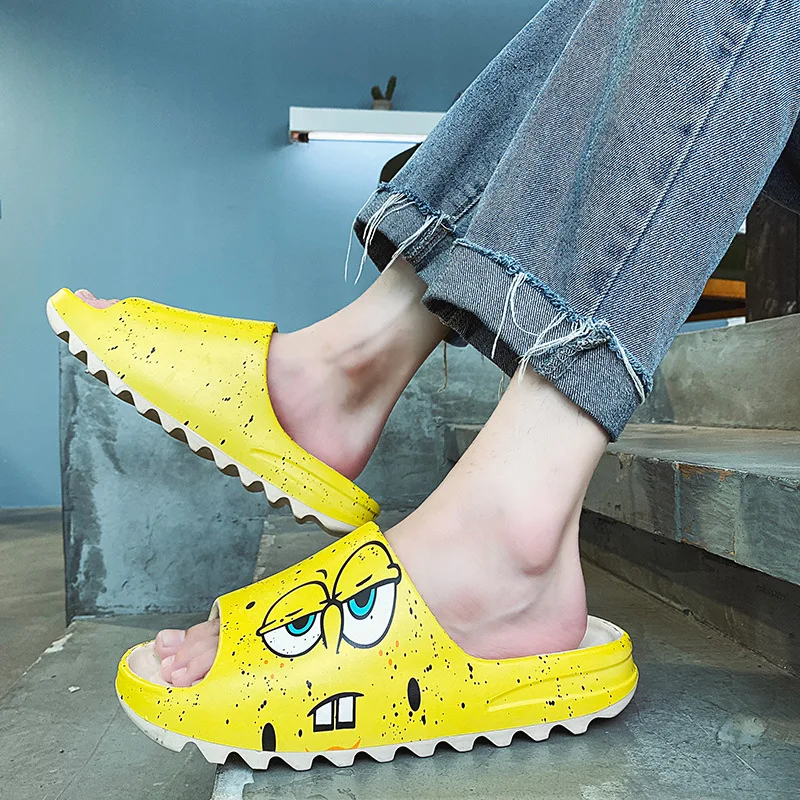 

Factory supply Custom Men'S Platform Sandals Slides Slippers