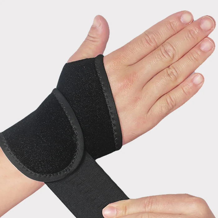 Factory Supply Wholesale Sports Comrpession Wrist Strap Adjustable Neoprene Wrist Brace for Fitness