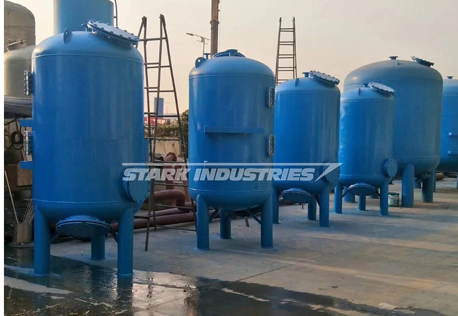 10tph Multimedia Sand Filter System Multi Media Activated Carbon Media