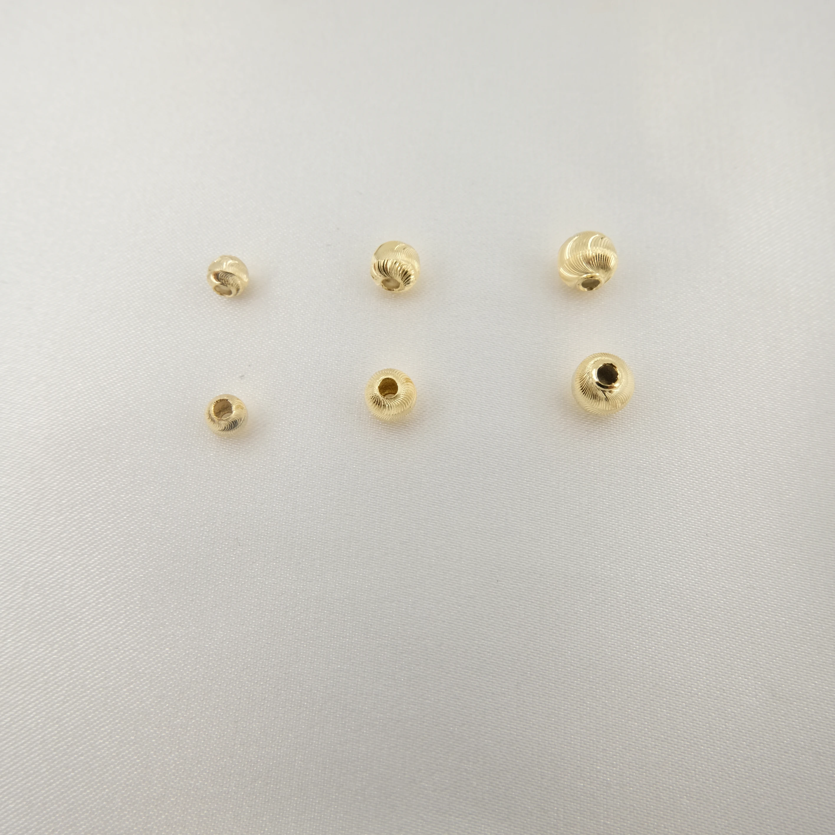 

spacer beads 18k jewlery making artificial jewellery metal bead pumpkin beads