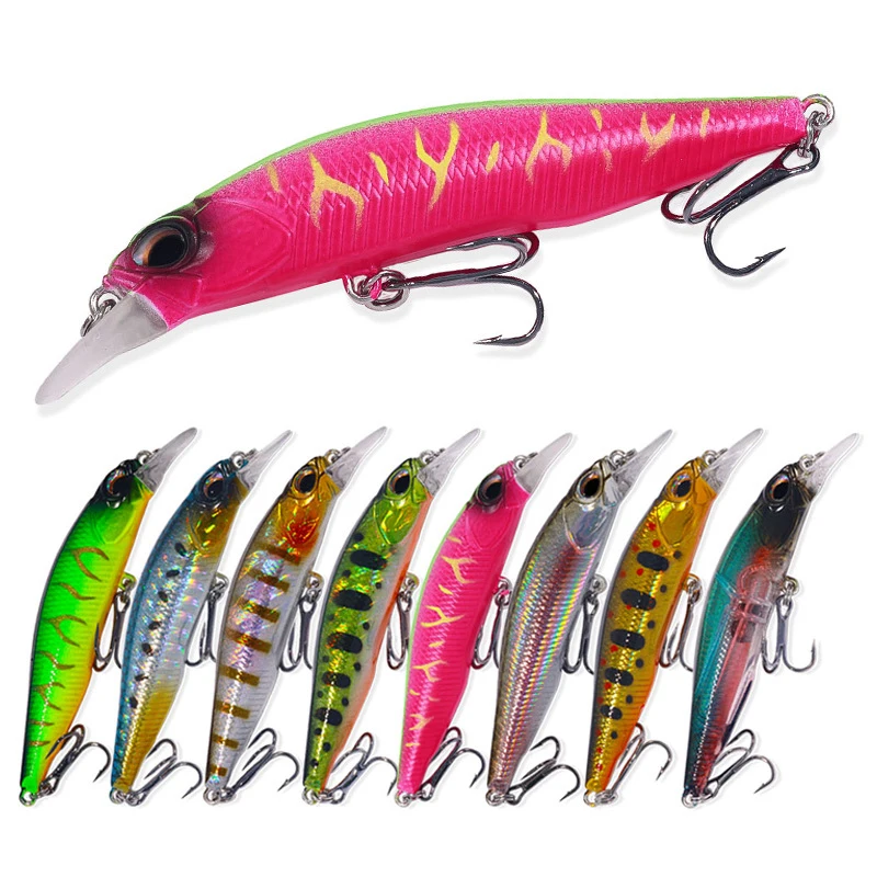 

Jetshark 75mm 5g Long Distance Hot Model Sinking Minnow Lure Bait 8 colors Quality Professional Fishing Bait