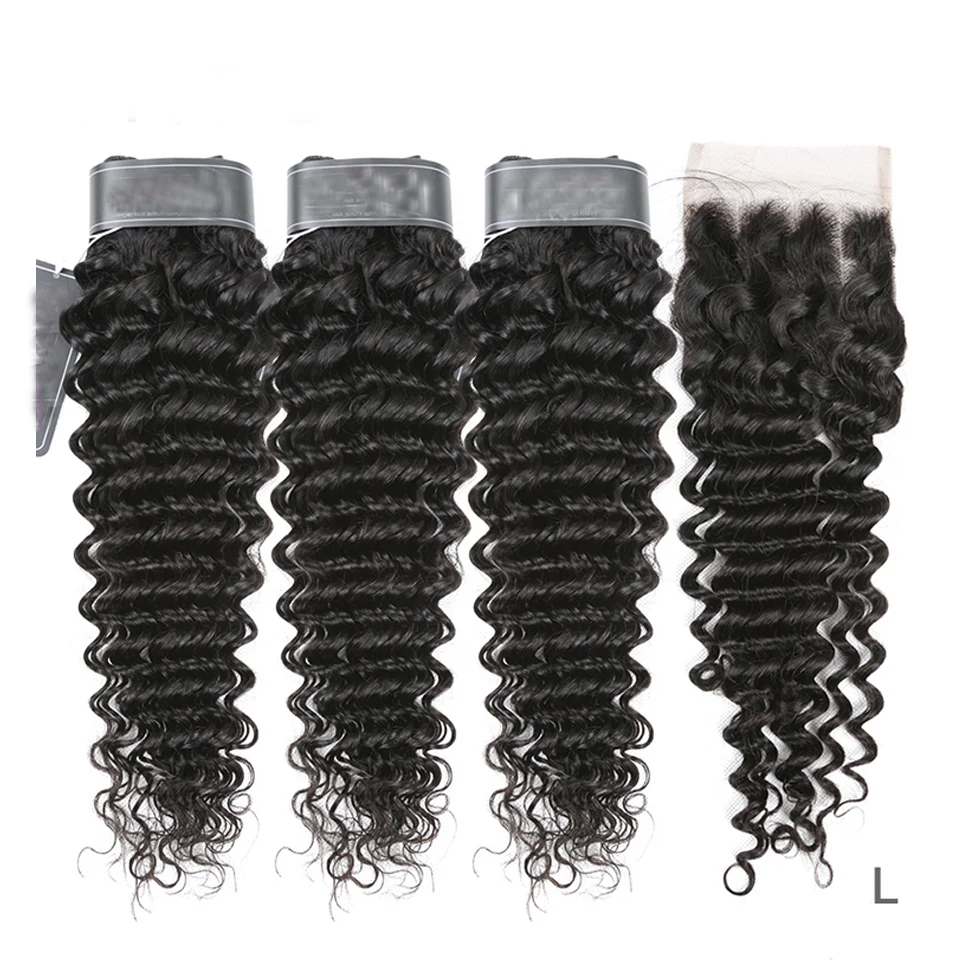 

Funtoninght wholesale price cuticle aligned virgin hair extension human brazilian hair bundles deep bundles with closure