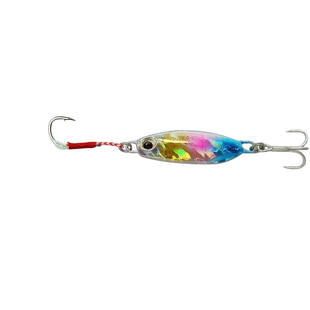 

Leading 4.8cm 15g Artificial Hard Slow Pitch Jigs Lure Metal Jigging Fishing Lures Baits Isca Micro Jig Heads, 6 colors jig head