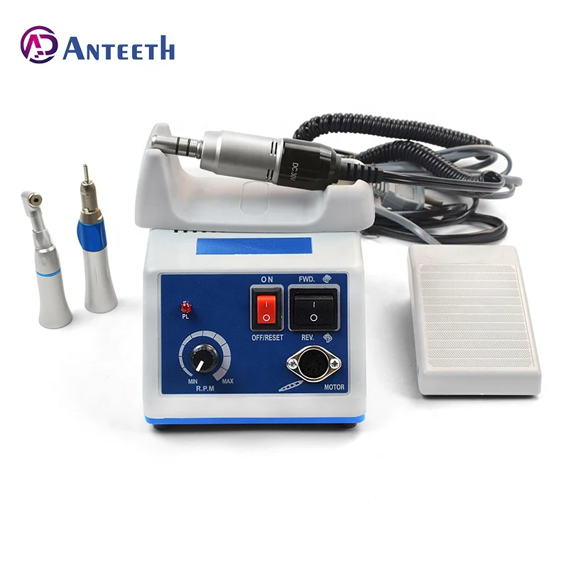 

Anteeth Dental Surgical Equipment 35000 RPM Micro motor E type handpiece Straight and Contra angle dental micro motor