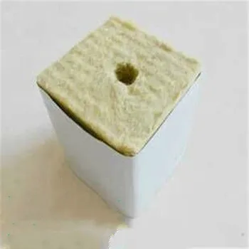 
Agriculture Mineral Wool , Hydroponic Rockwool cubes for growing 