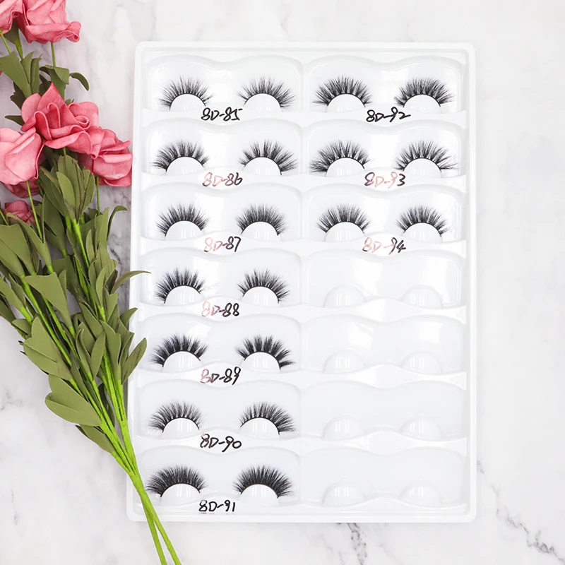 

Start Your Own Eyelash Brand Bestselling Low Price Real Human Hair Eyelashes Extensions Hand Made Full Strip Lashes Natural Long, Black