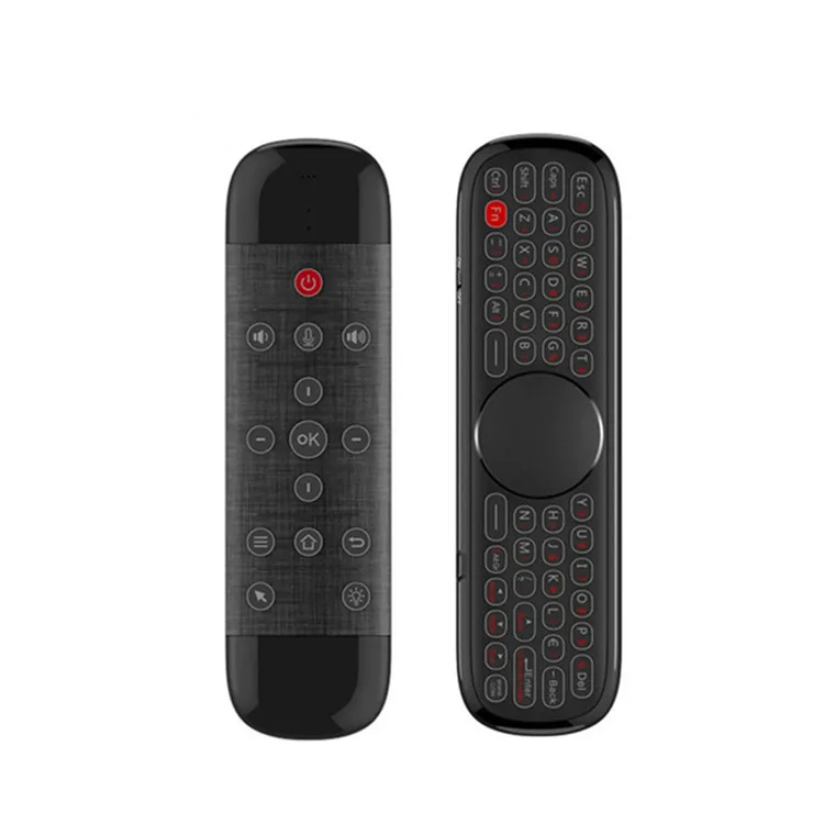 

Wechip Airmouse 2.4G Wireless Anti Lost Backlit Seek Mini Keyboard Air Mouse W2 Pro for Set Top Box