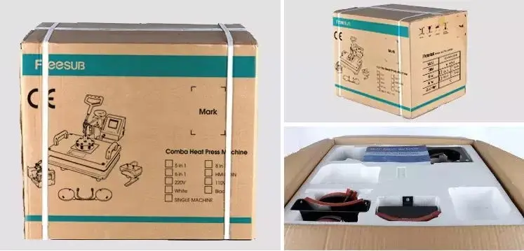 heated plastic press machine