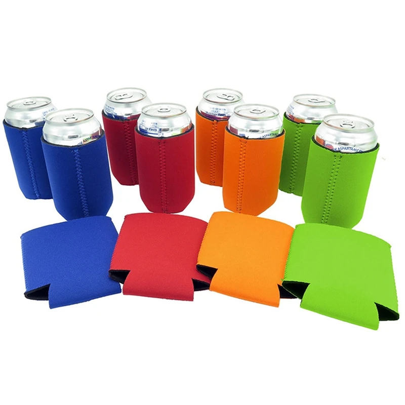 Wholesale new style fabrics neoprene glass bottle beer can cooler cover